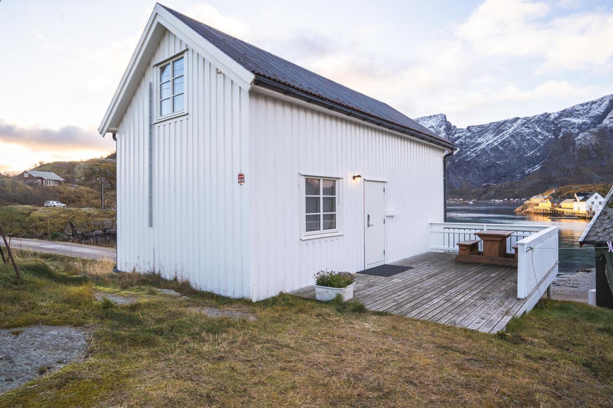 Vila Little White House Reine Exteriér fotografie