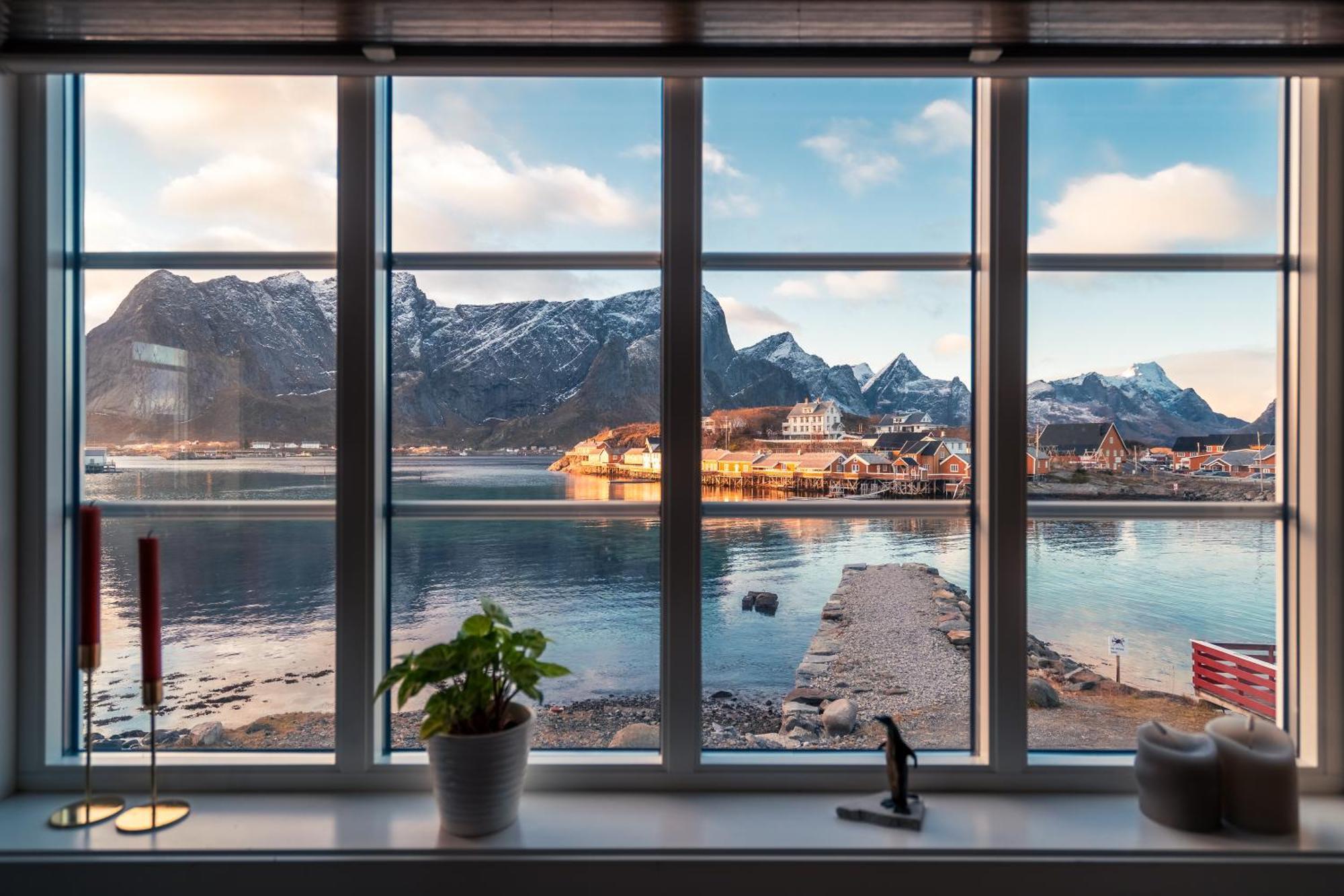 Vila Little White House Reine Exteriér fotografie