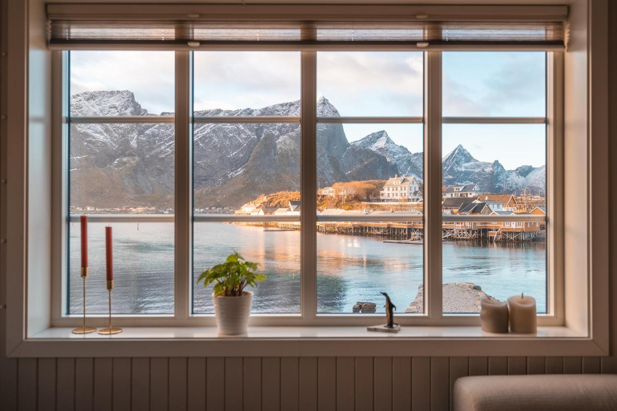 Vila Little White House Reine Exteriér fotografie