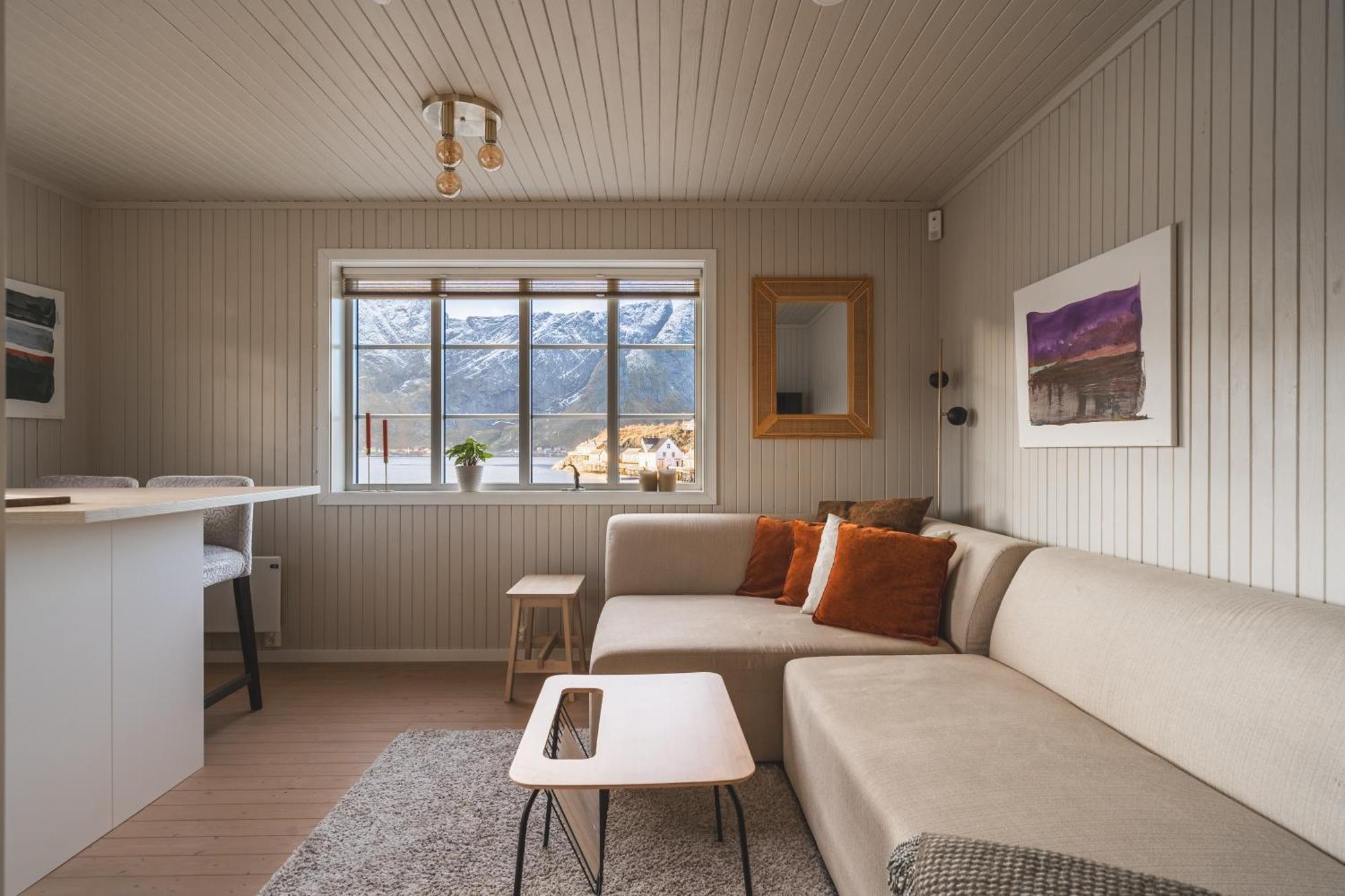 Vila Little White House Reine Exteriér fotografie