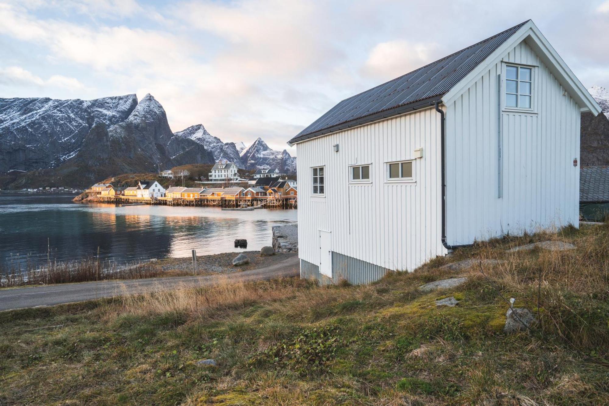 Vila Little White House Reine Exteriér fotografie